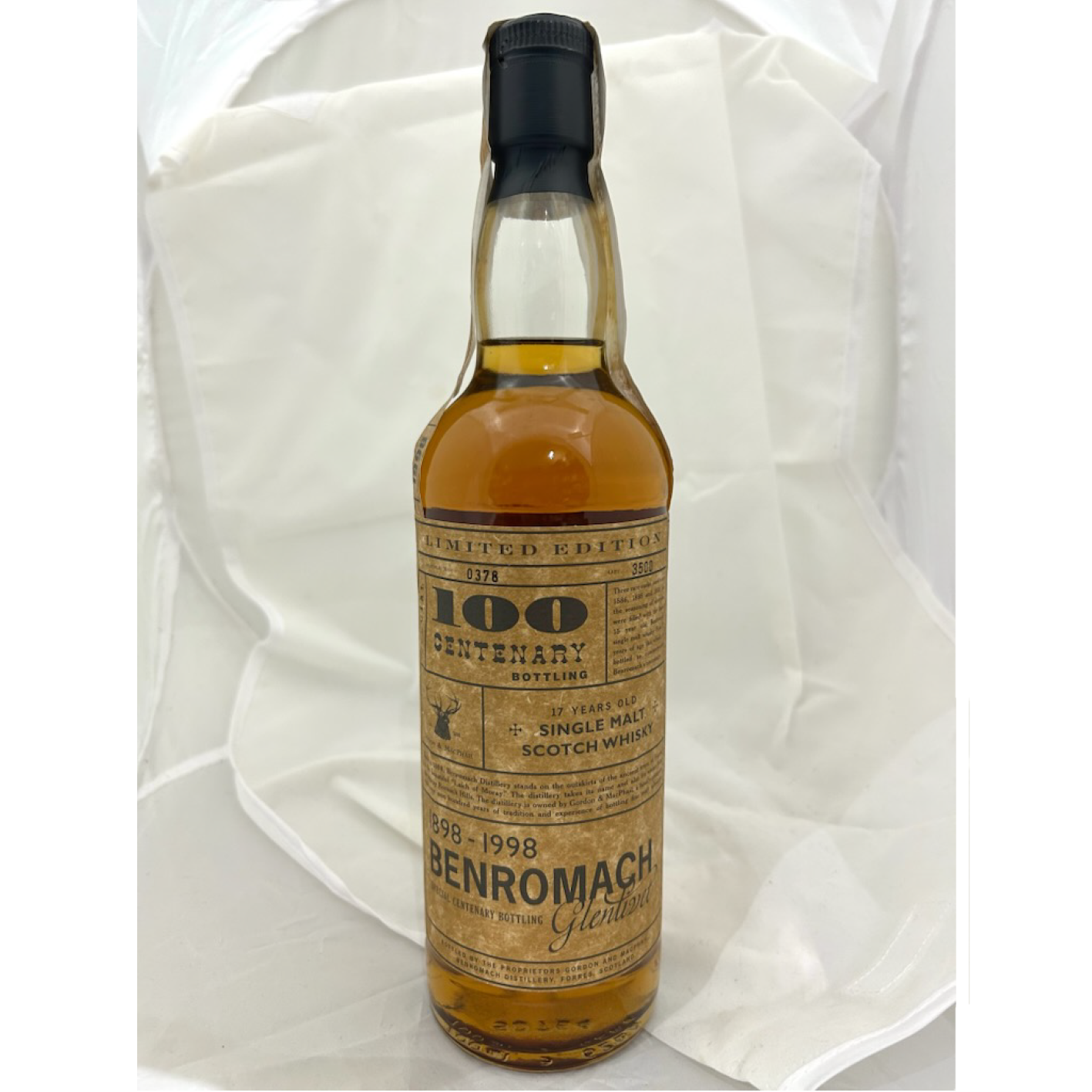 Speyside Benromach 100 Centenary Reserve GM Sherry Casks Finish 43%　#29　SOLD OUT