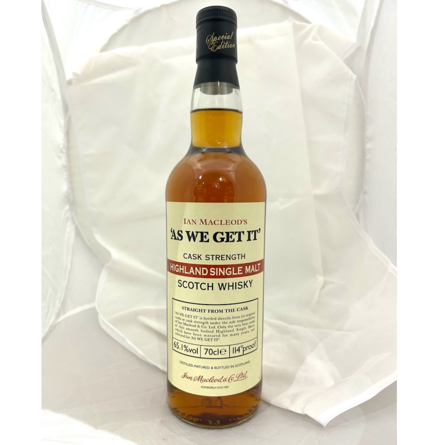 Highland As We Get It Highland Single Malt Ian Macleod  65.1%　#47. SOLD OUT