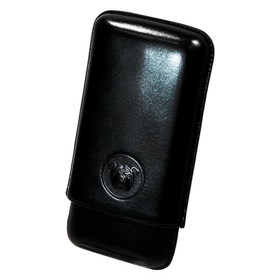 Dunhill Bulldog Cigar Cases Corona Extra ブラック 3本用 / PA3023A