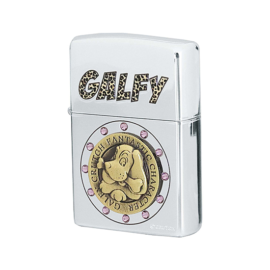 GALFY 200-メタルエンブレムレオパード Silver /『GALFY』と『ZIPPO』がコラボ！いぶし銀なジッポーライター登場！！