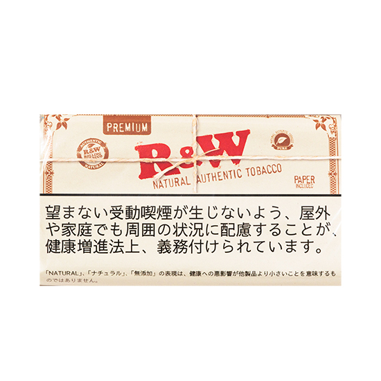 R＆W / ナチュラル・オーセンティック・タバコ プレミアム 30g パウチ