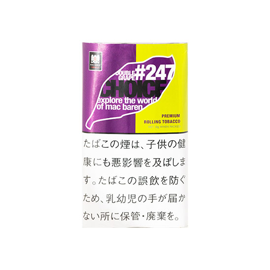 マックバレン チョイス ダブルグレープ 30g 1カートン（5個入り）