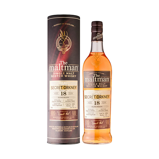 The Maltman / ザ・モルトマン シークレット オークニー 18年 51.4% 700ml　SOLD OUT