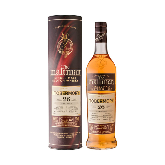 The Maltman / ザ・モルトマン トバモリー 1995 26年 シェリー バット 47.5% 700ml SOLD OUT