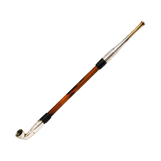 Kagaya 復元煙管 / 女持ち煙管 「鴨 模様」 明治時代　SOLD OUT
