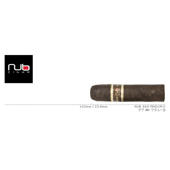 NUB / ナブ 460 マデューロ / 1BOX 12本入り（チュボス入）