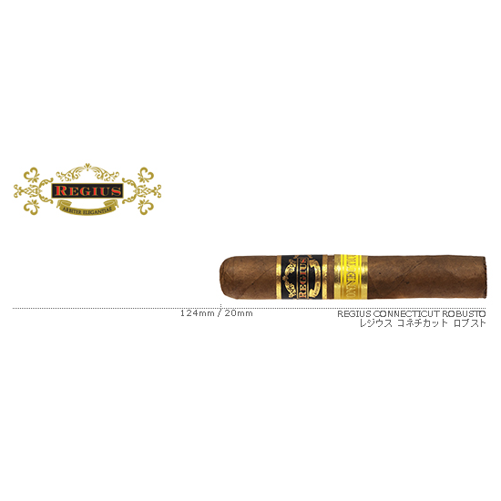REGIUS / レジウス コネチカット ロブスト 1BOX（25本入り）