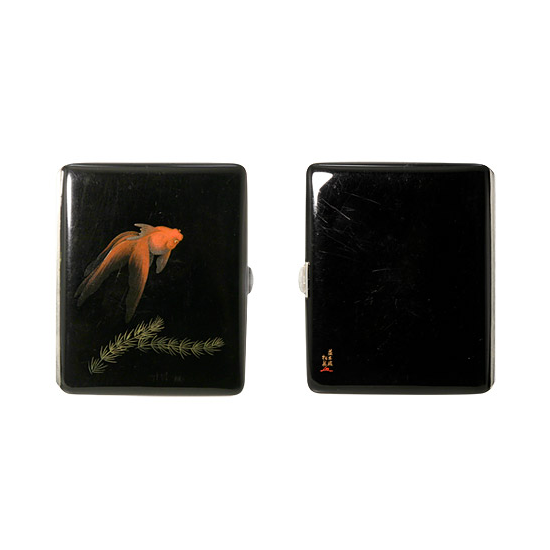 dunhill ヴィンテージシガレットケース / 並木うるし金象嵌 SOLD OUT