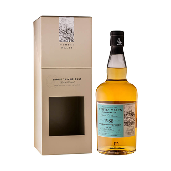 WEMYSS ウィームス / ブナハーブン ハニー・アイム・ホーム 1988 30年 47% 700ml　SOLD OUT