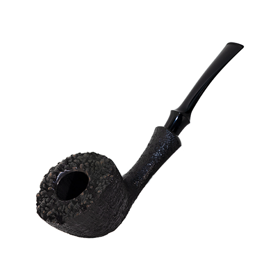 ケン パイプス 21365 / Italian Briar Sand blast Ebonite サイン入りポーチ付き SOLD OUT