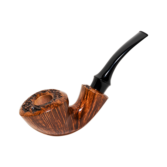 ケン パイプス 22432 / Kagaya 60th アニバーサリー Italian Briar Smooth Ebonite サイン入りポーチ付き　SOLD OUT