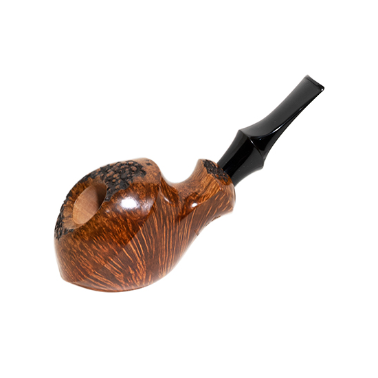 ケン パイプス 22431 / Kagaya 60th アニバーサリー Italian Briar Smooth Ebonite サイン入りポーチ付き SOLD OUT