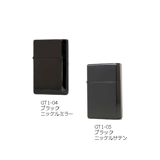 ギアトップ オイルライター /  GT1-04 ブラックニッケルミラー