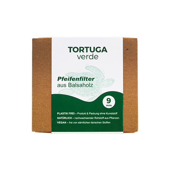 Tortuga verde パイプ バルサ・フィルター 9mm（110個入り）