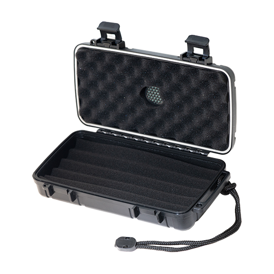ハードシェル トラベルヒュミドール 4-5本用  Hard shell Travel humidor