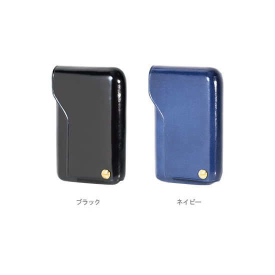 im corona / イムコロナ ショート シガリロケース 牛革 / ブラック