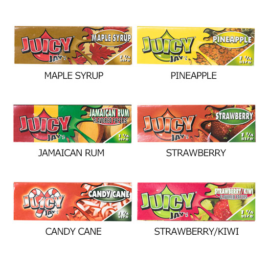 JUICY JAY's / ジューシージェイズ rolling papers  1.1/4 CANDY CANE