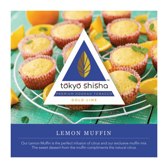 TokyoShisha Gold Line トーキョーシーシャゴールドライン Lemon Muffin レモンマフィン 100g
