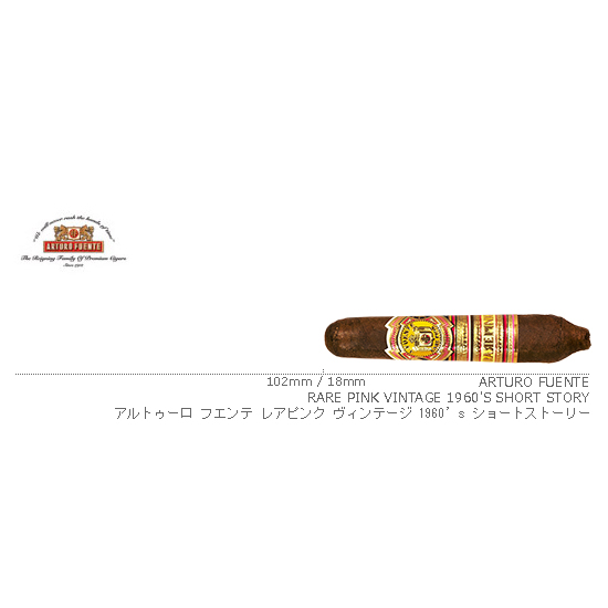 ARTURO FUENTE / アルトゥーロ フエンテ レアピンク ヴィンテージ 1960’s ショートストーリー