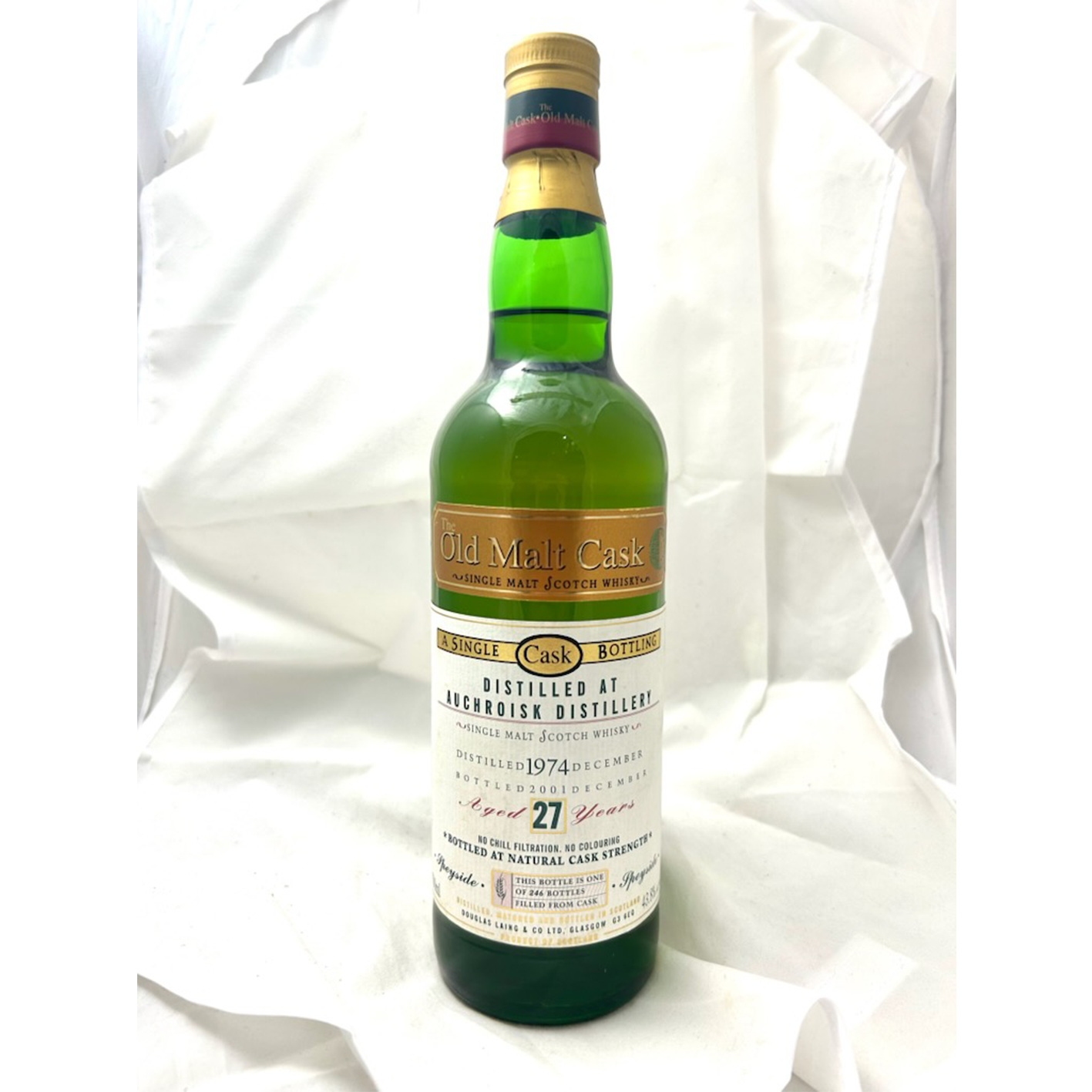 Auchroisk 1974 -2001 27yo Douglas Laing Old Malt Cask 246Bottles Non Chill Speyside オークロイスク ダグラス・レイン 27年 #2-17 SOLD OUT