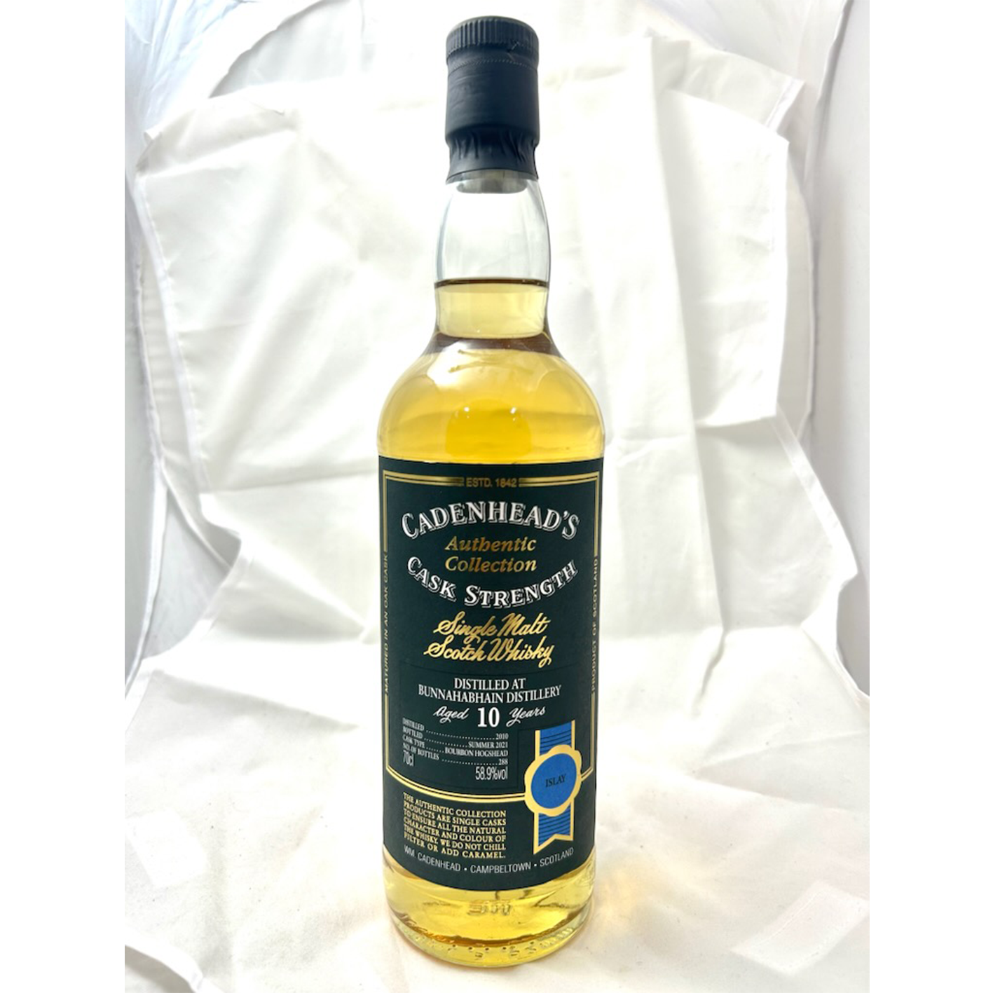Bunnahabhain ブナハーブン 2010 10yo Cadenhead's - Authentic Collection Bourbon Hogshead Islay #2-48  SOLD OUT