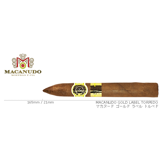 MACANUDO / マカヌード ゴールド ラベル トルペド