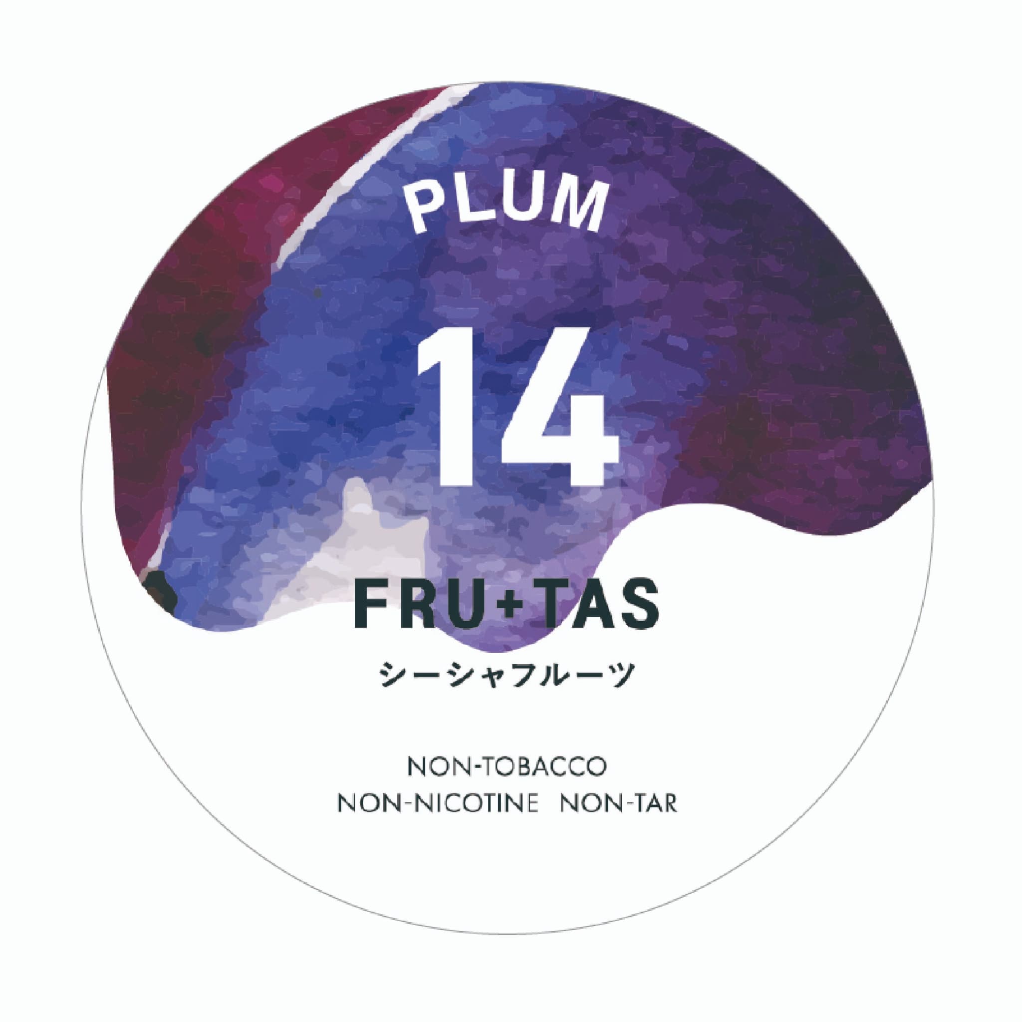 FRU+TAS フルタス Plum プラム 50g