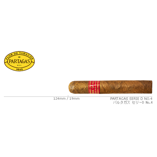 Partagas  / パルタガス セリーD No.4
