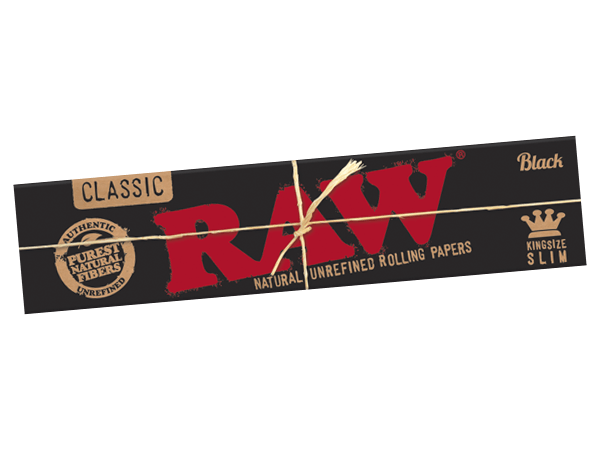 RAW / クラシック・ブラック ゴールド キングサイズスリム