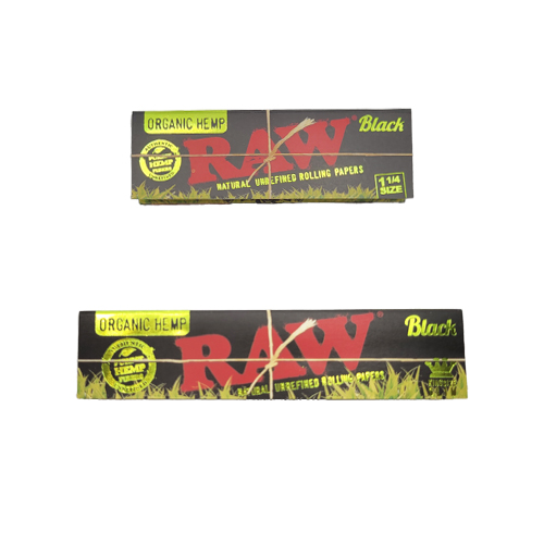RAW ブラック オーガニック 1 1/4