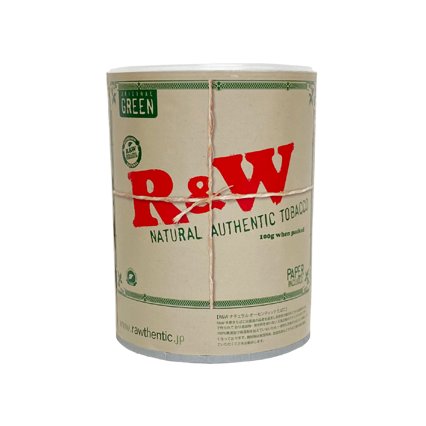 R＆W / グリーン 100g 缶