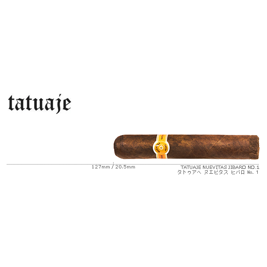 TATUAJE / タトゥアヘ ヌエビタス ヒバロ No.１ 1BOX（10本入り）