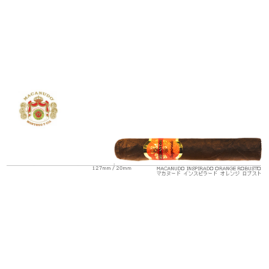 MACANUDO / マカヌード インスピラード オレンジ ロブスト / 1BOX（20本入り）