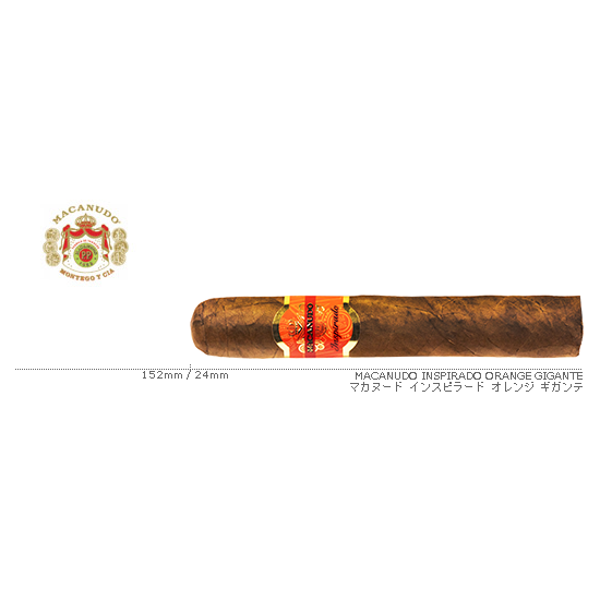 MACANUDO / マカヌード インスピラード オレンジ ギガンテ / 1BOX（20本入り）