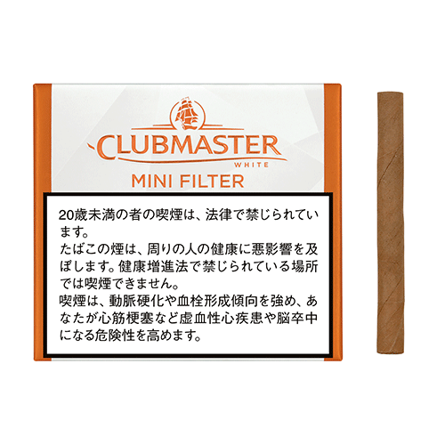 クラブマスター ミニフィルター / ホワイト（単品）