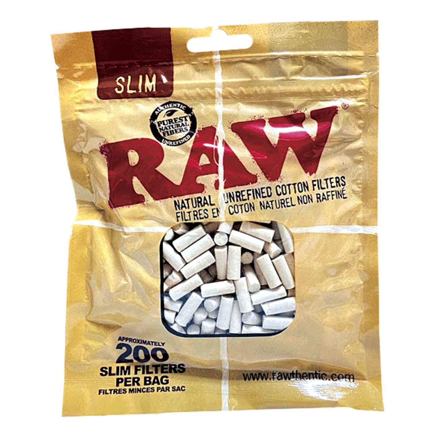 RAW ナチュラル・フィルター  コットン/ スリム