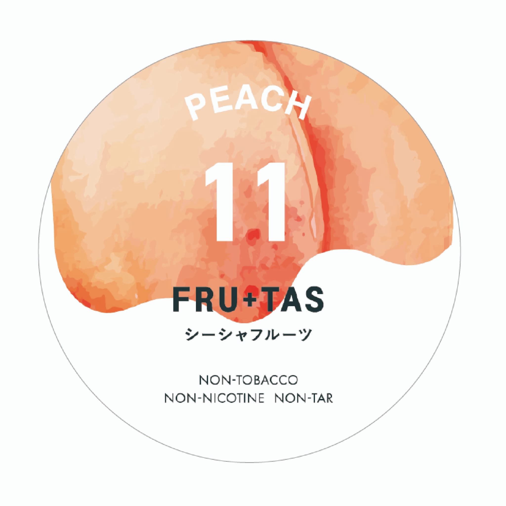 FRU+TAS フルタス PEACH ピーチ 50g